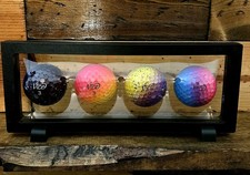 Vice Pro Galaxy, Sunset, Cotton Candy, And Royal Gold Golf Balls Set Of 4 picture