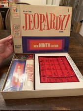Vintage 1972 Jeopardy New Ninth Edition Milton Bradley 4457 Sealed Contents NOS picture