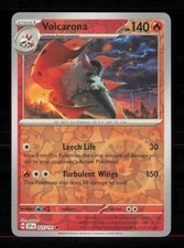 Volcarona 025/191 Common Surging Sparks Pokemon Reverse Holo Near Mint picture