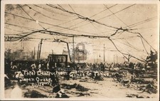 Tokyo, Japan Total Destruction Quake 9/2/1923 Original Vintage Real Photo RPPC picture