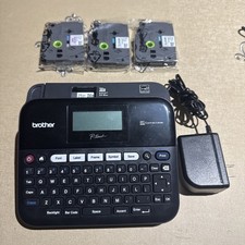 Brother P-Touch PT-D450 Label Maker WITH 3 Label Tapes picture