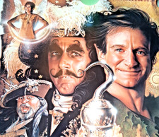 PETER PAN Original 1991 HOOK Movie Poster 28x41 SPIELBERG  ROBIN WILLIAMS RUFIO picture