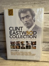 Clint Eastwood Collection Vol. 5 DVD 50th Anniversary 10-MINT Discs Ships Free picture