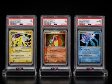 2004 Pokemon Magma vs Aqua Entei Raikou Suicune ex PSA 7/8 Sequential Cert Set picture