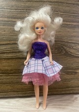 Vintage JPI Inc. 6” Fashion Doll - Blonde Hair w/ Dress picture