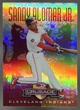 Sandy Alomar Jr. 1998 Donruss Crusade Red 16/25 Indians #20 picture