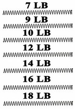 1911 7 recoil spring kit, government size,7lb to 18lb ,1911 recoil springs picture
