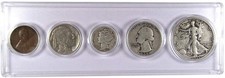 1935 Year Set 5 Coins in Circulated or Better Condition Gift Set picture