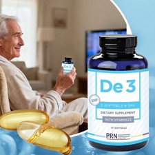 PRN De3 Dry Eye Omega Benefits Nutritional Supplement 90 Softgels Omega-3 picture