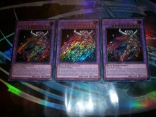 3x Gem-Knight Lady Brilliant Diamond 1st Edition Secret Rare BLMM-EN145 Yu-Gi-Oh picture