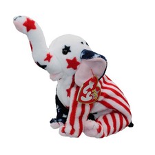 Ty Beanie Baby Righty 2000 - MWMT (Elephant) Patriotic picture
