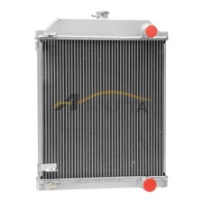 4 Row Aluminum Radiator for 1951-1961 Jaguar MK7 MK8 MK9 MT 3.8L 3.4L picture
