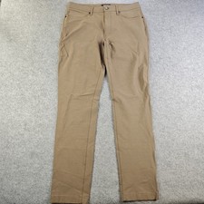 Proof Huckberry 72 Hour Merino Wool Travel Pants Mens 31x32 Brown 5 Pocket picture