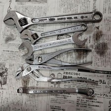 [Rare/old logo included] KTC tool set monkey/pliers/SPanner/glasses picture