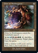 NM Foil - Door to Nothingness BRR - 14 The Brothers' War: Retro Frame Artifacts picture