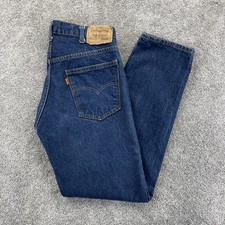 Vintage 80s Orange Tab Levi’s 505 Jeans Mens 32x31 Blue Denim 20505 0217 SF USA picture