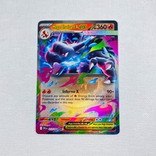 MEGA CHARIZARD X EX 013/094 PHANTASMAL FLAMES DOUBLE RARE POKEMON TCG NM HOLO picture