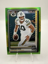 Panini Donruss Optic Jordan Love Green /199 Prizm #177 Green Bay Packers picture
