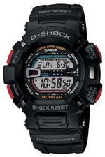 CASIO G-9000-1V MUDMAN G-SHOCK Black Resin Digital Chrono 200M Sport Watch $120 picture