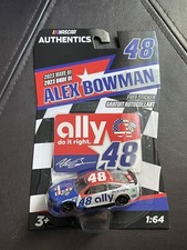 2023 Wave 1 Alex Bowman Ally Salutes 1/64 NASCAR Authentics Brand New picture