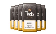 Peet's Coffee Luminosa Breakfast Blend, Ground Coffee, 6 Bags, 10.5oz, JAN/2027 picture