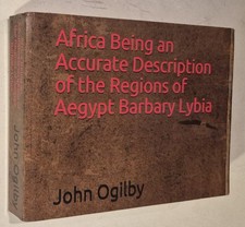 Africa Being an Accurate Description of the Regions of Aegypt Barbary Lybia picture