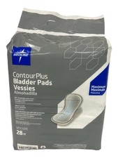3 PACKS Medline Contour Plus Bladder Pads 84 TOTAL PADS - NEW picture