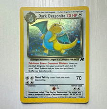 99-00 Pokemon TCG Team Rocket Dark Dragonite Holo Rare 5/82 - Mint - Excellent picture