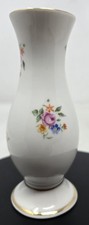 Vintage Reiber Mitterteich Old Country Roses Bud Vase 4 1/2