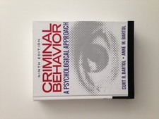 Criminal Behavior: A Psychological Approach picture