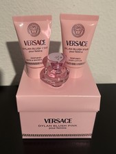 Versace Dylan Blush Pink 3pc set Eau de Parfum + Bath Shower Gel + Body Lotion picture