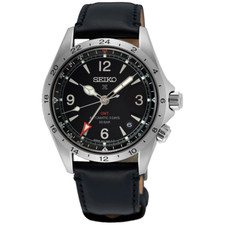Seiko Prospex Luxe SPB379 Alpinist GMT Automatic Watch Black Dial picture