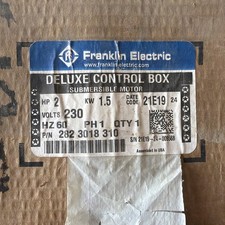 Franklin Electric Deluxe Control Box 2 HP 230V 60Hz 1PH Submersible Motor picture