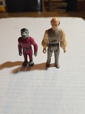 Vintage 1978 & 1980 Kenner Star Wars Figures - Red Snaggletooth & Lobot picture