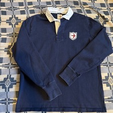 Relwen Navy Blue Rugby Shirt Size XL EUC Rare picture