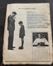 Lot of 5 Vintage Anti-Communist Pamphlets It Can Happen Here Patriotic Ephemera picture