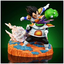21Cm Dragon Ball Z Vegeta Vs Guldo Ginyu Force Anime Figure Statue PVC W/Box picture