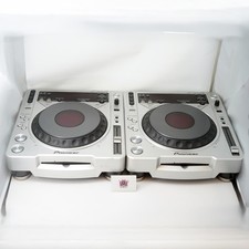 Pioneer CDJ-800MK2 Pair Silver Digital DJ Media Player Set Tested From Japan picture