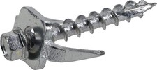 Hillman Fence Post Screws, #12 x 1-1/2in, 75 Pack, Silver x 1-1/2