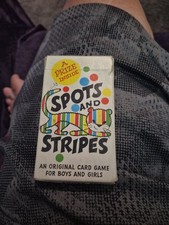 Vintage 1950s Arrco Playing Card Co. Spots and Stripes Card Game picture