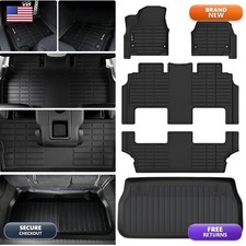 LJWAITO Floor Mats Set for 2017-2027 Chrysler Pacifica Hybrid picture