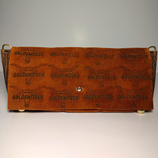 Unique Hand Stitched Hybrid Leather Suede Crossbody Clutch Made In Illinois USA picture