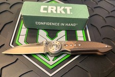 NEW CRKT Columbia River Michael Walker Lock Design 4200 Pocketknife 14C28N G10 picture