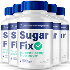 (5 Pack) Sugar Fix Pills, Advanced SugarFix Healthy Circulation & Stable Levels picture
