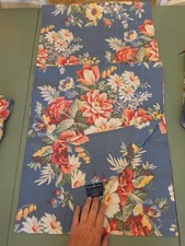 RALPH LAUREN-VINTAGE KIMBERLY VALANCE NO FADE USED-COTTON-6 AVAILABLE picture