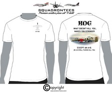 A-10 Hog - Premium Plane Art Squadron T-Shirt picture
