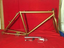 Vtg 1983 Bianchi Grizzly Frame & 89 Akisu Fork Takes Shimano Suntour Parts picture
