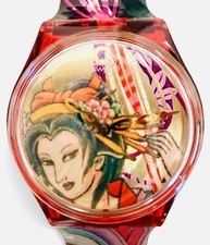 Swatch Watch BEAUTIFUL WOMEN Club Art 2008 Numbered Edition Specials RARE Swiss picture