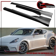 For 2009-2020 Nissan 370Z Side Skirts 2PCS Rocker Panels Unpainted PP- NS Style picture