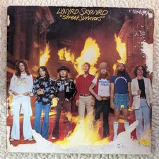 Lynyrd Skynyrd 'Street Survivors' MINT vinyl, Flames Cover, 1977 MCA 3029 picture